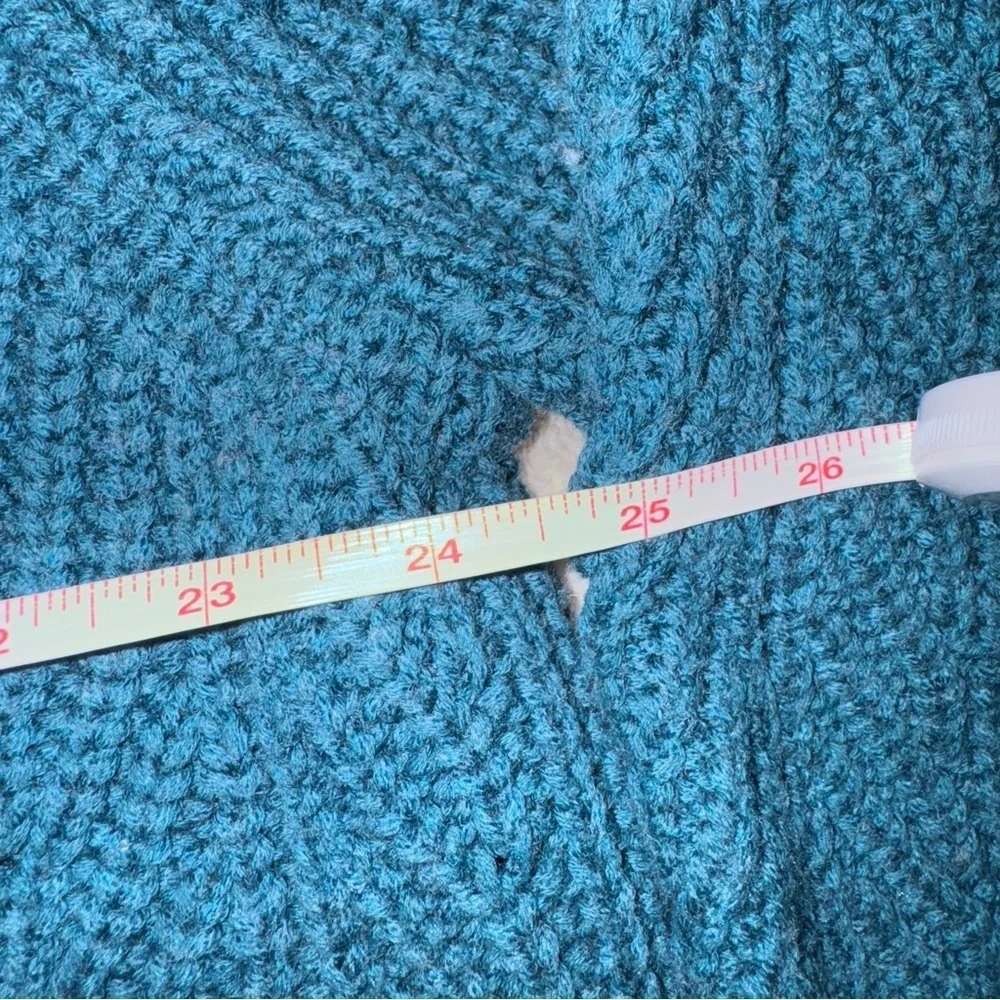 Poetry Teal Women's Sweater Size 16